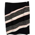 White House | Black Market Colorblock Tiered Pencil Skirt NWT $110 Size 4 Photo 1