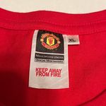 Manchester United EST. 1878 women's XL‎ red soccer sports t Photo 2