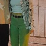 Jones New York Green Jeans Photo 1