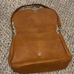 Moda Luxe  Tan Shoulder Bag with Suede Flap Photo 6
