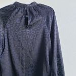 VICI Leopard Long Sleeve Keyhole Blouse Photo 7