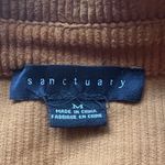 Sanctuary Tan Corduroy Utility Jacket Size Medium Like New Photo 5