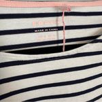 Boden Ella Long Sleeve Breton Tee Shirt Stripe Navy Ivory 4 White Photo 4