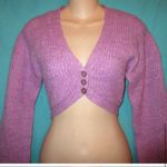 For Love & Lemons Emery Sweater in Lilac Brand new with Tags Cardigan Photo 7