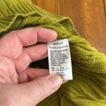 IZOD  Lime Green Cable Knit Crew Neck Sweater Size XL Photo 4