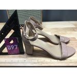 Naturalizer Vera Women's 5.5 M Taupe Leather Open Toe Ankle Strap Dress Sandal Photo 1