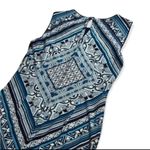 White House | Black Market Reversible Reversible Scarf-Print Knit Sheath Dress M Photo 7