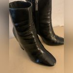 Kendall + Kylie  women black patent leather heel boots size 8.5 Photo 2