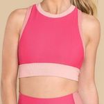 Beach Riot Gwen Top Sports Bra Rouge Color Block Size XL Photo 0