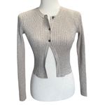 ALLSAINTS Lexi Cardigan in Oyster Silver XS New With Tags Photo 1