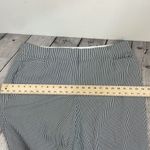 Lane Bryant  The Allie Pants Capri Gray/White Stripes size 20 Photo 13
