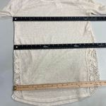 Arizona Jeans ARIZONA JEAN Co Women’s Crochet Top Ivory Cream Long Sleeves Size Medium Photo 8