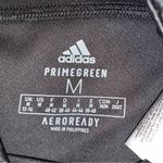 Adidas  By Zoe Saldana AEROREADY Metallic Black Shine Leggings Women’s Medium Photo 9