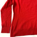 Lafayette 148 New York Red Merino Wool Sweater Photo 5