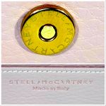 Stella McCartney Mini Logo Faux Leather Crossbody Bag Pale Mauve NEW Photo 13