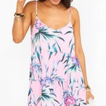 ✨Lagaci Palm Sleeves Cover Up Sz Medium Pink Dress✨ Photo 0