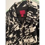 212 collection black and white zip jacket and black skirt size 8 Photo 5