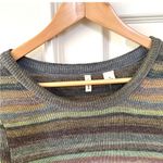 Anthropologie Anthro Moth striped space dye long sleeved sweater Photo 11