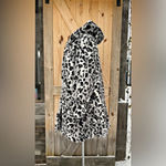 Dennis Basso Grey Reversible Hooded Snow Lynx Faux Fur Quilted Puffer Coat~1X~ Photo 3