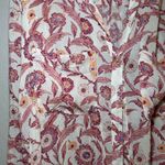 Pilcro  Romy Relaxed button down shirt Womens XL Floral Print Long Sleeve boho Photo 1