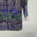 Missoni  Made in Italy Wool Alpaca‎ Knit Coat Jacket Size S Purple Floral Lined Photo 1