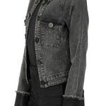Kut From The Kloth Black Denim Jacket Photo 2