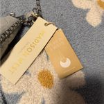 Madison West  Light Blue Quilted Crossbody Bag Photo 6