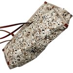 Anthropologie Raquel Cavas Shoulder Tote Bag Brown One Size Leather Strap Photo 3