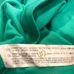 ZARA green bodycon Tank Sleeveless back slit midi dress size M Photo 11