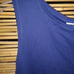 Karen Scott  XLP Sleeveless Cotton Tank Top Petite Plus in Navy Photo 2
