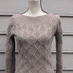  Boatneck Knit Sweater | Loft Diamond Knit Sweater Photo 1