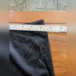 Vintage Black Lace Slip Skirt Rosebud Embroidery 27” | Whimsigoth Coquette Size M Photo 3