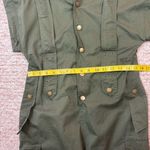 L'ATISTE Oversize Mint Green Utility Jumpsuit Button-Front Pockets S Small A3 Photo 12