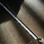 Y2K Necklace and Earrings Set, Silver tone and hot pink stones Photo 8