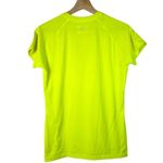 Under Armour Neon Yellow Tech V-Neck Short Sleeve Athletic Top S Photo 1