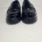 Ecco  Modtray Womens Leather Penny Loafer 7 7.5 Black Textured‎ Tray Tech Chunky Photo 4