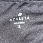 Athleta Athletes Precision 7/8 Ankle Tight Legging Black White Mesh Photo 6