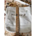 Coach  1415 Slim White Leather Soho Crossbody Shoulder Bag With Tassel Photo 9