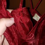 Victoria's Secret Vintage  small gold label red night gown fit and flare Photo 8