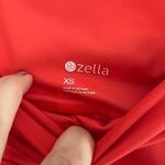 Zella  NWT Orange Red Compression Athletic Leggings Size XS Photo 5