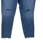 Old Navy NWT Super Skinny Jeans Womens 24 Distressed Knees High Rise Grunge Photo 2