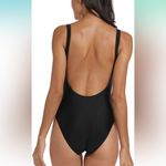Amazon NBW Team bride black one piece swim suit Photo 2