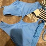 Fabletics  Cutout One-Piece Swimsuit Women’s Blue Island Resort NEW Photo 10