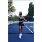 Beach Riot Astrid Active Dress - Black/White - Size M Photo 1