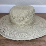 Silver Wave Boho Handmade Crochet Wide Brim Summer Hat Photo 7