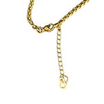 Keystyle Z Initial Zirconium Gold Tone Bling Necklace Adjustable New w Box Photo 4