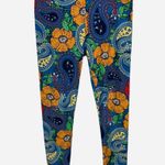 LuLaRoe  Leggings One Size OS – Paisley Floral Print – Soft & Stretchy Photo 0