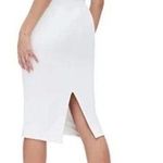 Dress the Population NWOT Bailey Off the Shoulder Dress white sz XXL Photo 1