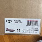 UGG  Neema Grey & Pink Platform Shoes, Women’s size 11, NIB Photo 4