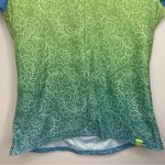 Sugoi Marilyn Blue Green Cycling Jersey Top Size XS Photo 5
